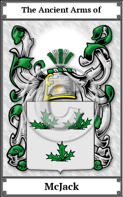 McJack Family Crest Download (JPG)  Book Plated - 150 DPI