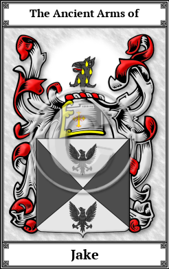 Jake Family Crest Download (JPG)  Book Plated - 150 DPI