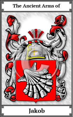 Jakob Family Crest Download (JPG)  Book Plated - 150 DPI