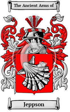 Jeppson Family Crest/Coat of Arms