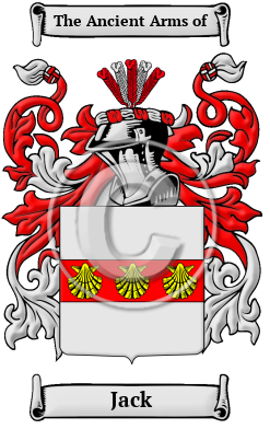 Jack Family Crest/Coat of Arms