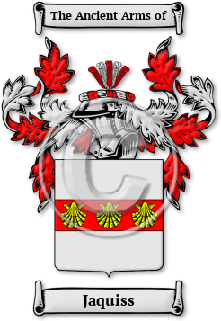 Jaquiss Family Crest Download (jpg) Legacy Series - 150 DPI
