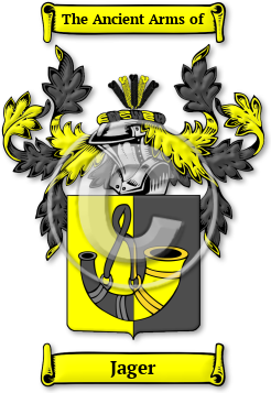 Jager Family Crest Download (jpg) Legacy Series - 150 DPI