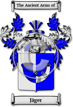 Jäger Family Crest Download (jpg) Legacy Series - 150 DPI