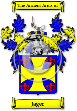 Jager Family Crest Download (jpg) Legacy Series - 150 DPI