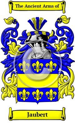 Jaubert Family Crest/Coat of Arms