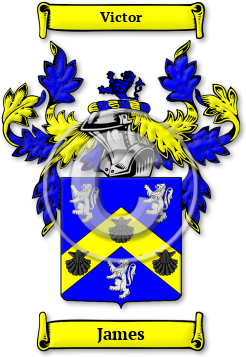 James Family Crest Download (jpg) Legacy Series - 150 DPI