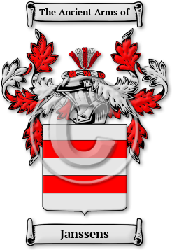 Janssens Family Crest Download (JPG) Legacy Series - 600 DPI