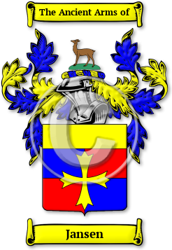 Jansen Family Crest Download (jpg) Legacy Series - 150 DPI