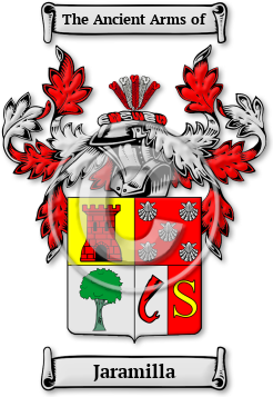 Jaramilla Family Crest Download (JPG) Legacy Series - 600 DPI