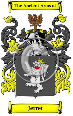 Jerret Family Crest Download (JPG) Heritage Series - 600 DPI