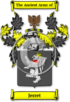 Jerret Family Crest Download (jpg) Legacy Series - 150 DPI