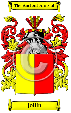 Jollin Family Crest Download (JPG) Heritage Series - 600 DPI