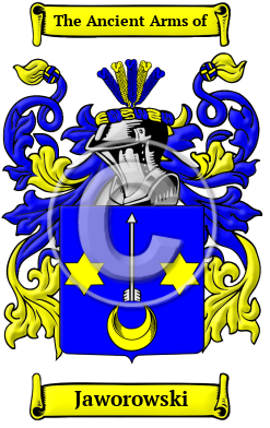 Jaworowski Family Crest/Coat of Arms
