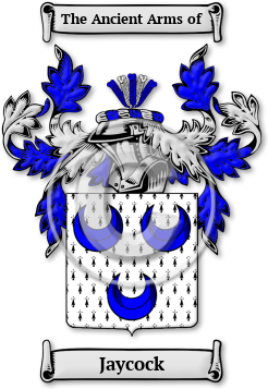 Jaycock Family Crest Download (jpg) Legacy Series - 150 DPI