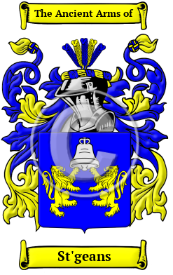 St'geans Family Crest/Coat of Arms