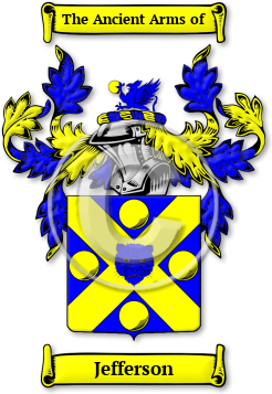 Jefferson Family Crest Download (jpg) Legacy Series - 150 DPI