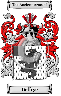 Geffrye Family Crest/Coat of Arms