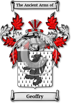 Geoffry Family Crest Download (jpg) Legacy Series - 150 DPI