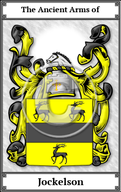 Jockelson Family Crest Download (JPG)  Book Plated - 150 DPI