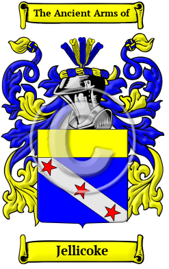 Jellicoke Family Crest/Coat of Arms