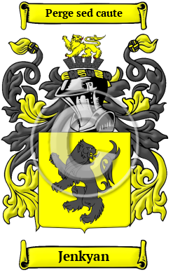 Jenkyan Family Crest/Coat of Arms