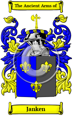 Janken Family Crest/Coat of Arms