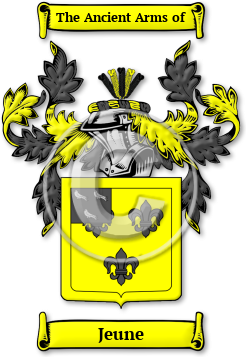 Jeune Family Crest Download (JPG) Legacy Series - 600 DPI