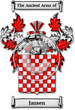 Jansen Family Crest Download (jpg) Legacy Series - 150 DPI
