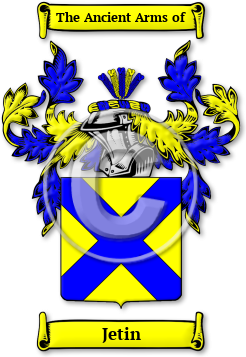 Jetin Family Crest Download (jpg) Legacy Series - 150 DPI