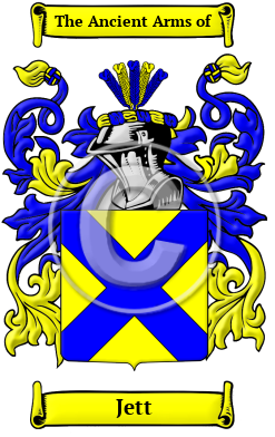 Jett Family Crest/Coat of Arms