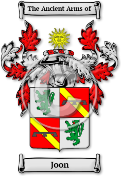 Joon Family Crest Download (jpg) Legacy Series - 150 DPI