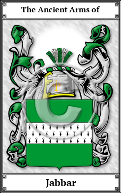 Jabbar Family Crest Download (JPG)  Book Plated - 150 DPI