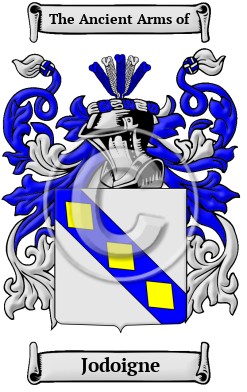 Jodoigne Family Crest/Coat of Arms
