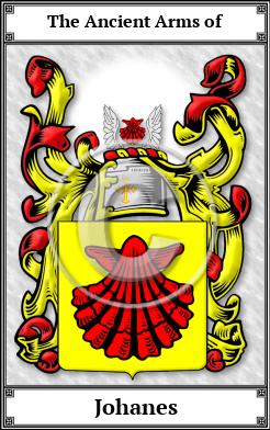 Johanes Family Crest Download (JPG)  Book Plated - 150 DPI