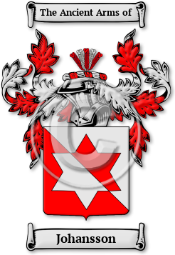 Johansson Family Crest Download (jpg) Legacy Series - 150 DPI