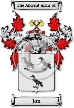 Jon Family Crest Download (jpg) Legacy Series - 150 DPI