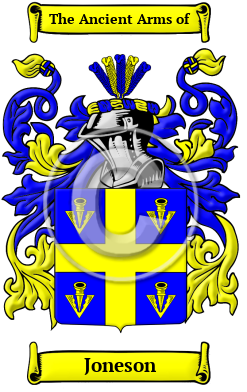 Joneson Family Crest/Coat of Arms