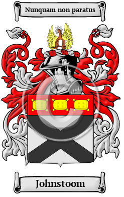 Johnstoom Family Crest/Coat of Arms