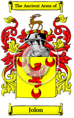 Jolon Family Crest Download (JPG) Heritage Series - 600 DPI