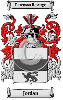 Jordan Name Meaning, Family History, Family Crest & Coats of Arms