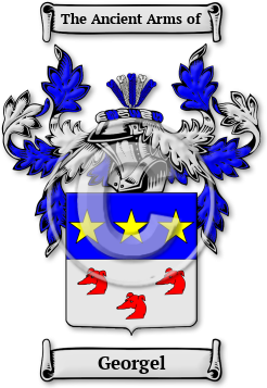 Georgel Family Crest Download (jpg) Legacy Series - 150 DPI