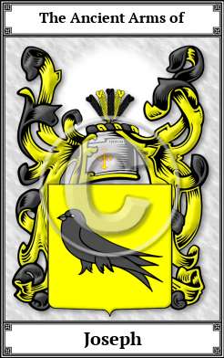 Joseph Family Crest Download (JPG)  Book Plated - 150 DPI