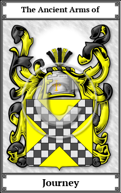 Journey Family Crest Download (JPG)  Book Plated - 150 DPI