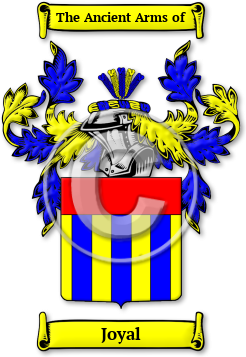 Joyal Family Crest Download (jpg) Legacy Series - 150 DPI