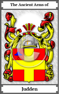 Judden Family Crest Download (JPG)  Book Plated - 150 DPI