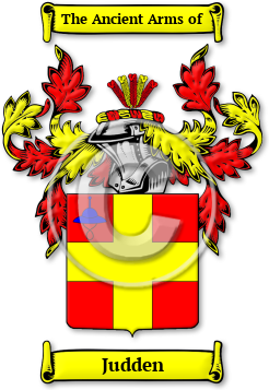 Judden Family Crest Download (jpg) Legacy Series - 150 DPI