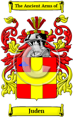 Juden Family Crest/Coat of Arms