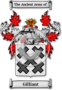 Gilliant Family Crest Download (jpg) Legacy Series - 150 DPI