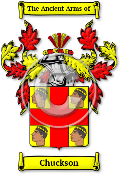 Chuckson Family Crest Download (jpg) Legacy Series - 150 DPI